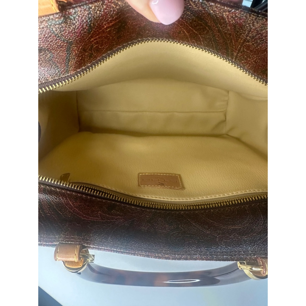 Women's Etro Tote Bag Medium Brown - Picture 14 of 16